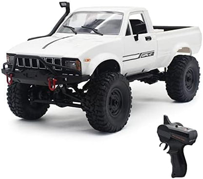 Mostop RC Crawler 1/16 Scale 4WD Offroad Rock Crawler Climbing Vehicle RC Truck Toys C24-1 Throttle &amp Steering Control Pickup Truck 2.4Ghz Remote Control Children RC Car for Kids