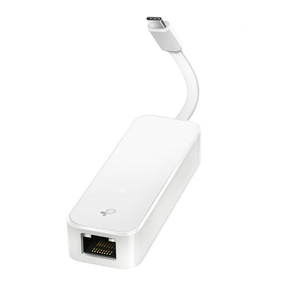 TP-Link USB C to Ethernet Adapter (UE300C), Portable 1Gbps RJ45 to USB-C 3.0 Network Adapter, Thunderbolt 3/4 Compatible, Compact, Plug & Play, for MacBook Pro/Air, iPad Pro, XPS, Galaxy, & More