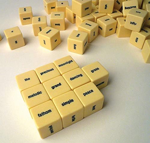 Haikubes: Create Captivating Haiku With a Roll of the Dice! (Poetry Game Educational Poem Gift for English Teachers)