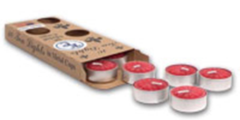 Apple Cinnamon Scented Tea Lights
