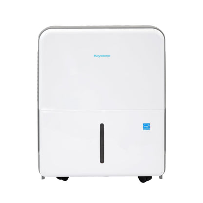 Keystone Energy Star 22-Pint Portable Dehumidifier for Large Rooms up to 1,500 Sq.Ft. with Auto-Shutoff & Timer, Quiet and Moisture Absorber For Basement, Garage, Living Room