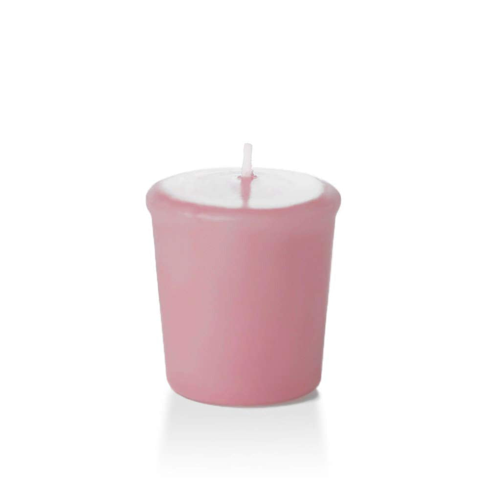 yummi 15hr Unscented Light Rose Votive Candles - 9 per Pack