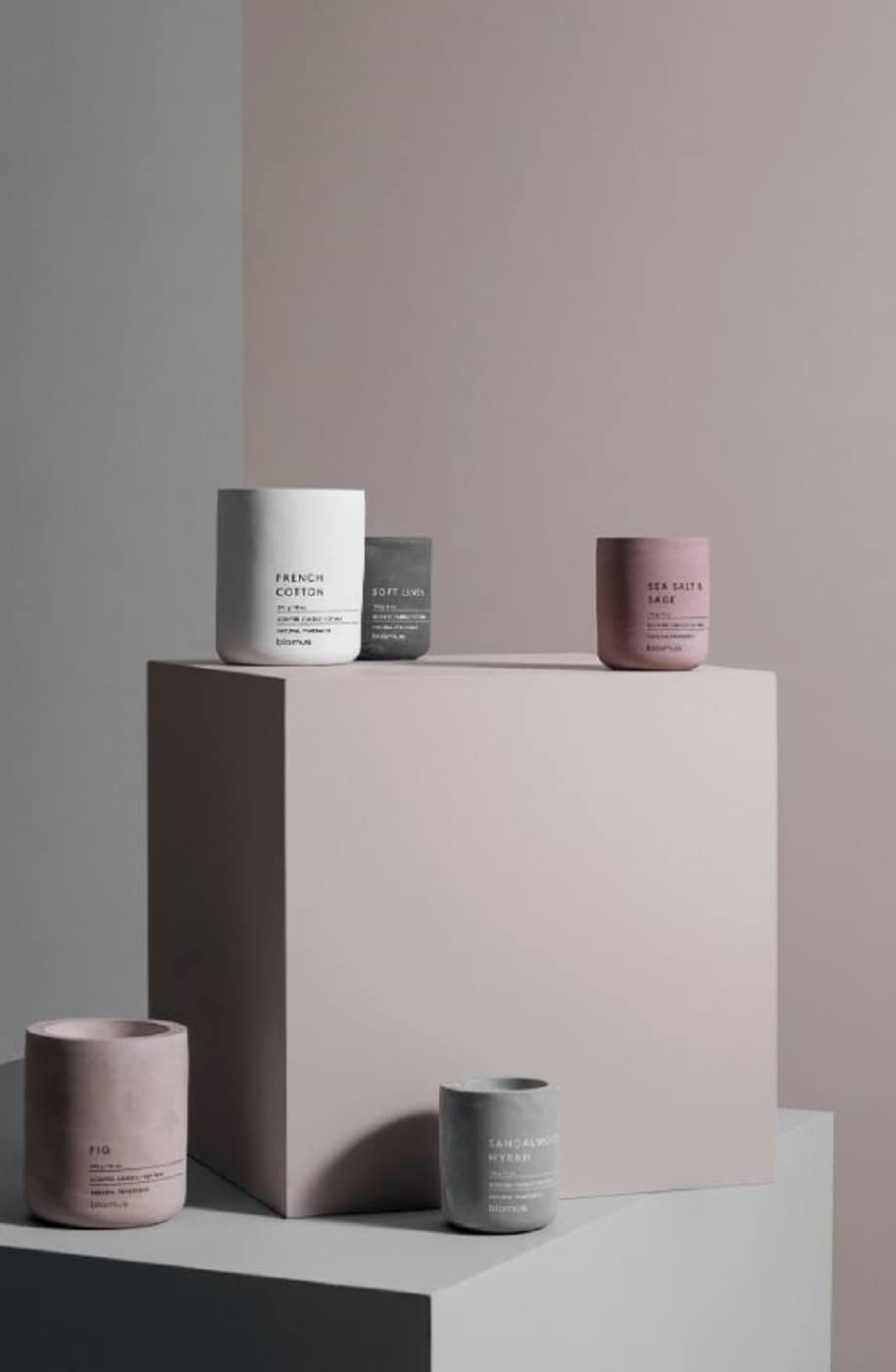 Blomus Scented Candle 65955 Rose Dust XL