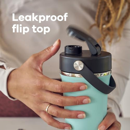 Hydro Flask 24 Oz Insulated Shaker Bottle Black