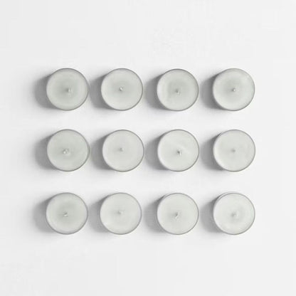 Yankee Candle Coconut Beach Tea Light Candles, Premium Plant Wax Scented Tealights, 12 Count, White, Up to 5 Hours Burn Time, Natural Fiber Wick, 0.44 oz Each