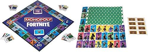 Monopoly: Fortnite Edition Board Game Inspired by Fortnite Video Game Ages 13 &amp Up