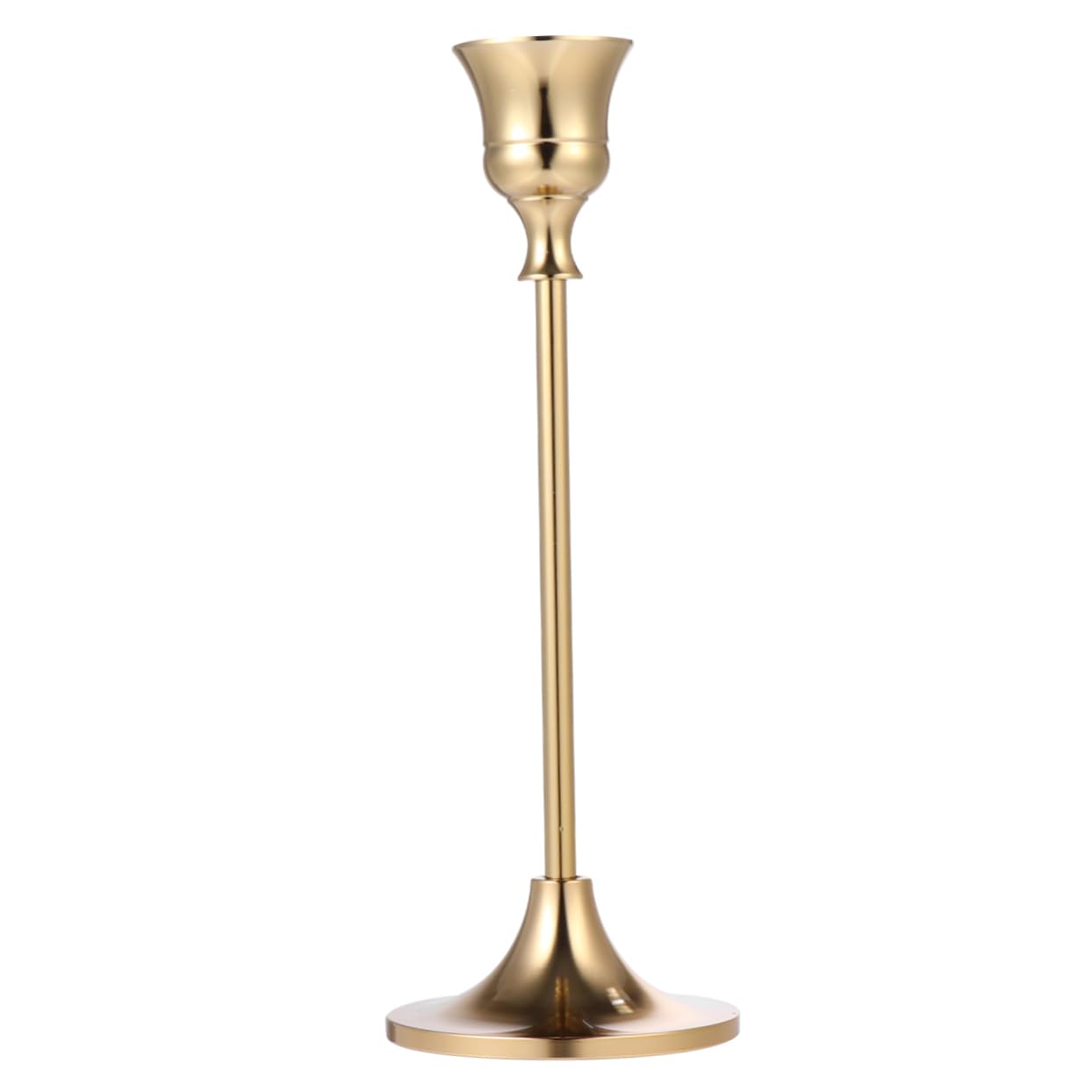 HOMOCONO Iron Candlestick Holder Retro Style Candle Holder Decor Unique Iron Desktop Ornament for Home Decoration Weddings Parties and Anniversaries for Friends and Family