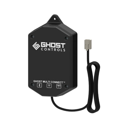 Ghost Controls Heavy Duty Single Solar Automatic Gate Opener Smart Bundle with 30w Solar Panel and MultiConnect