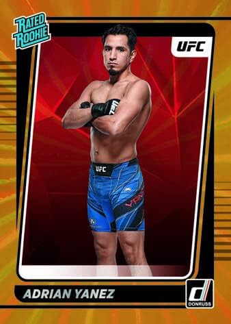 Two 2022 Panini Donruss UFC Sealed Hanger Pack Lot Debut Edition 60 Cards: 2 Packs of 30 Cards