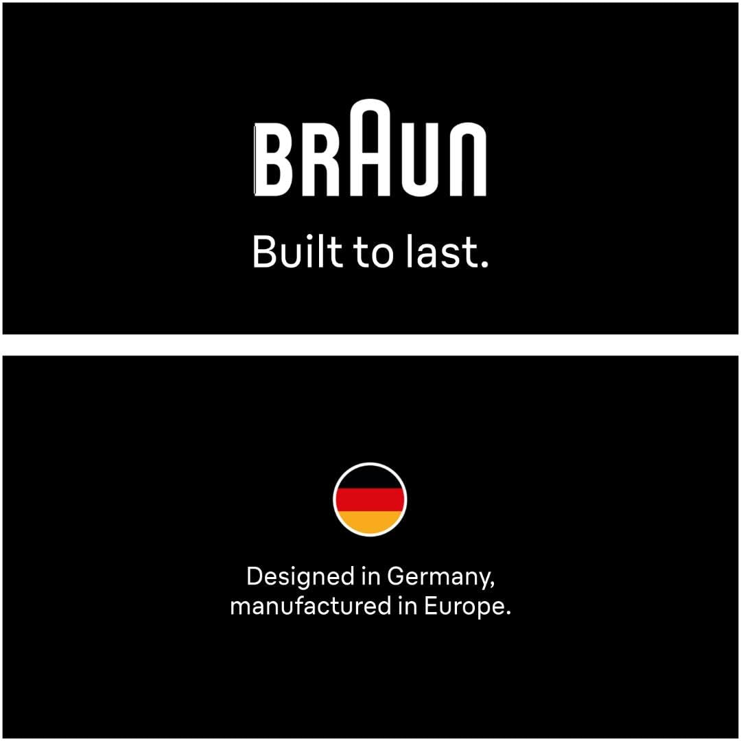 Braun IPL at Home Laser Hair Removal for Women and Men, Silk Expert Pro 5 PL5137 with Venus Swirl Razor, Permanent Visible Hair Reduction in Hair Regrowth for Body & Face, Corded, PL5137