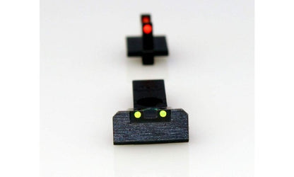 Williams Fiber Optic Green Adjustable Rear & Fixed Front Sight Set (70958), Multicolor, Fits Ruger GP-100 and Other Ruger Revolvers