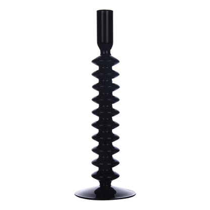 Ayuduots Glass Candlestick Holders, Elegant Glass Taper Candle Holder Centerpieces for Home Ornaments Wedding Party Decorations
