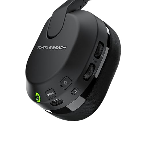 Turtle Beach Stealth 600 Wireless Multiplatform Amplified Gaming Headset for Xbox Series X|S, Xbox One, PC, PS5, PS4, & Mobile – Bluetooth, 80-Hr Battery, Noise-Cancelling Mic – Black