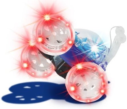 Mindscope Turbo Twisters Blue 49 MHZ Bright LED Light Up Stunt RC Remote Control Vehicle
