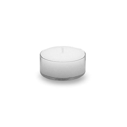 Bulk Tealights 250-Count Unscented Tealight Candles in Clear Cups