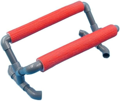 PVC Mini Boat Stand for RC Boats - Shockproof &amp Non-Slip Display Holder (25cm/36cm Red/Blue) Compatible with O-Boats &amp Shrimp Boats(Red-36 * 17 * 14cm)