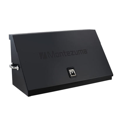 Montezuma DX411B 41" x 18" Heavy Duty Steel Triangle Toolbox (steel, black)