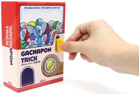 Gachapon Trick Board Game - Adult Strategy Card Game (Ages 14+) - 2025 New