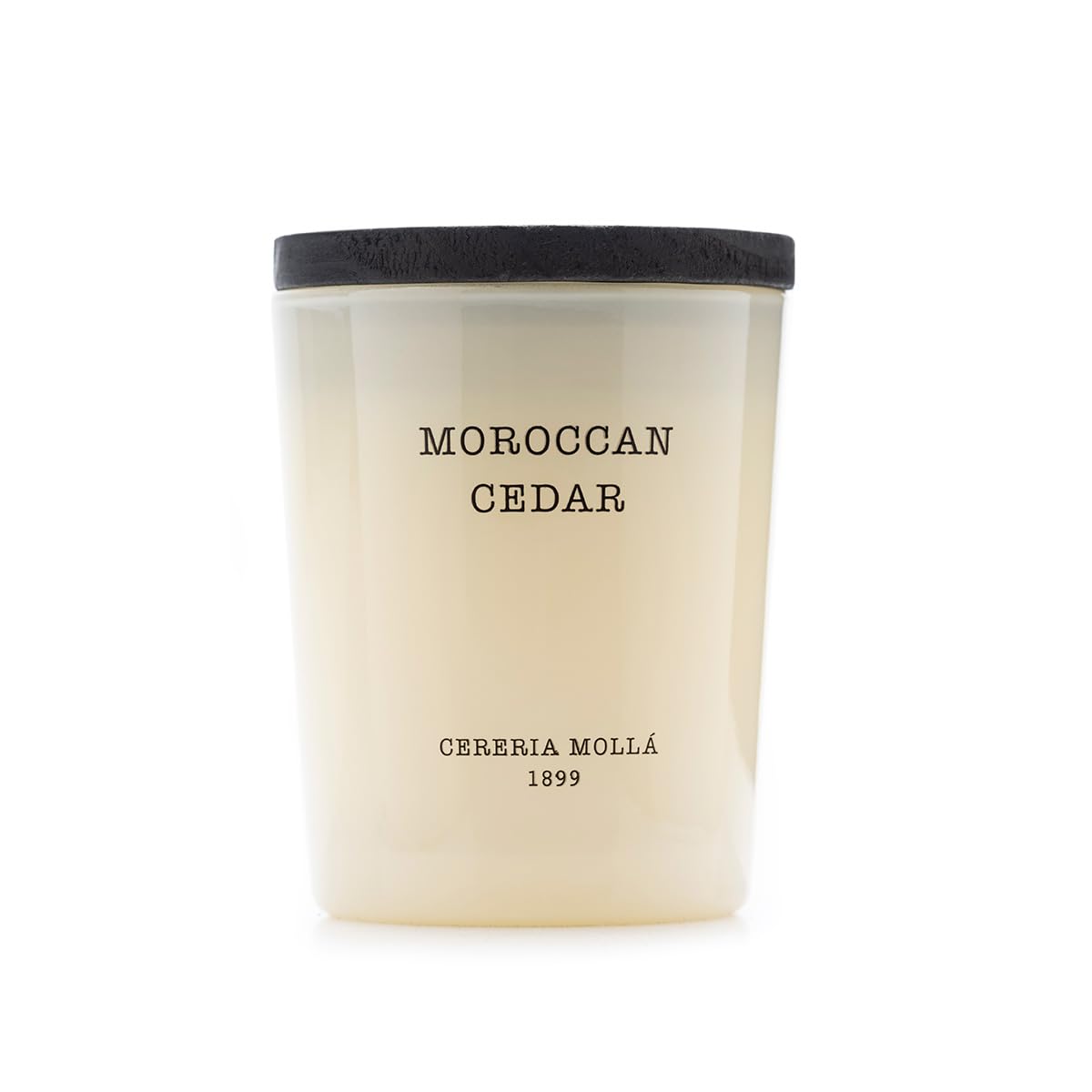 CERERA MOLLA 1899 | Mini Moroccan Cedar Candle | 1 Wick Aromatic | 20 Hours Burn Time | Natural Fragrances | Recyclable Packaging | Artisan