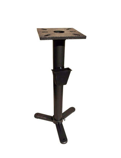 HHIP 8071-0034 Pedestal Stand, For 6", 8" and 10" Bench Grinder (Pack of 1),Black Grey
