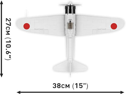COBI Historical Collection World War II Mitsubishi A6M2 Zero-SEN Plane