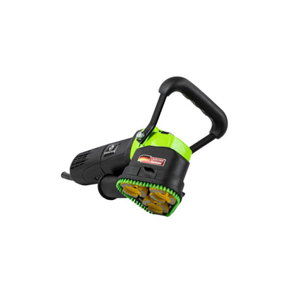 CS Unitec | EES 1400-3 | Corner & Edge Grinder with Dust Extraction. Designed to Grind Concrete, Screed, Tile Adhesive, Paint, Coatings, and More in Tight Corners and Areas – Made in Germany