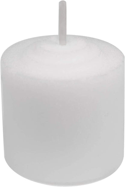 Root Candles Fragrance Free Votive Candles Premium 10-Hour Votives Handcrafted Beeswax Blend Candle, 12-Count, Unscented