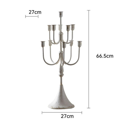 YUHUAWF Candle Holderss Retro Candlestick Ornaments Creative Branch Candle Holder for Wedding, Church, Halloween, Dining, Home Decor Decorative Candlestick