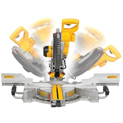DEWALT Double Bevel Sliding Miter Saw, 12-inch, Compound (DWS780)