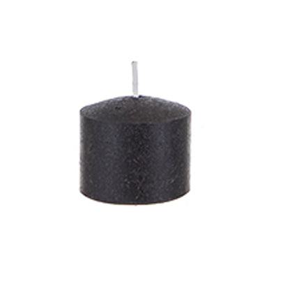 Mega Candles 72 pcs Unscented Black Votive Candles, Pressed Wax Candle 10 Hours 1.5 Inch x 1.38 Inch, Home Décor, Wedding Receptions, Occasions, Events, Festivities, Meditations, Religious, Prayers
