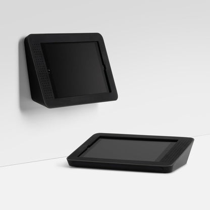 Bouncepad Link iPad POS Stand for Business | Kiosk Stand for Meeting Room Management | Table Mount Tablet Kiosk Register | iPad 10th Gen 10.9 | Black