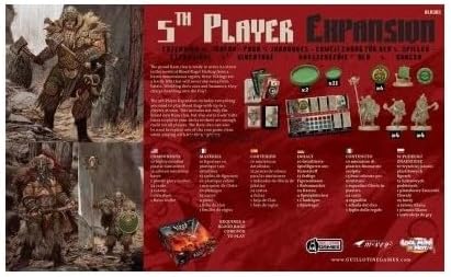 Blood Rage 5th Player Board Game EXPANSION | Strategy Game | Viking Battle Game | Tabletop Miniatures Game for Adults and Teens | Ages 14+ | 2-4 Players | Average Playtime 60-90 Minutes | Made by CMON