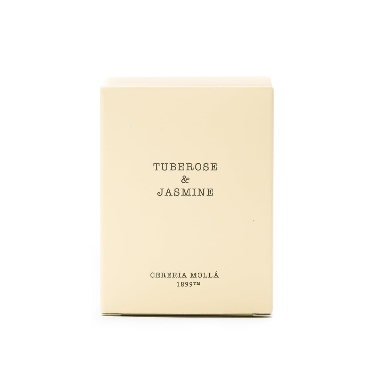 CERERÍA MOLLA 1899 | MINI Turberose & Jasmine Candle | 70 g Aromatic Candles | 20 Hours Burn Time | Candle with Natural Fragrances | Recyclable Packaging | Artisan Candle