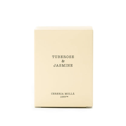 CERERÍA MOLLA 1899 | MINI Turberose & Jasmine Candle | 70 g Aromatic Candles | 20 Hours Burn Time | Candle with Natural Fragrances | Recyclable Packaging | Artisan Candle