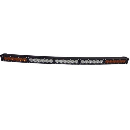 AngelMa 44'' Dual Color Amber/White LED Light Bar Offroad stroboflash 210WOff Road for Car Boat UTV 4WD 4X4 Truck Tractor Raptor Off-Road Bumper Light Wiring Harness 3 Years Warranty