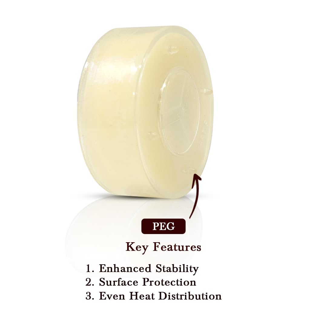 HEM Sandalwood Scented Tealight Candles – Pack of 10 | Natural Soy Wax, Non-Toxic & Long Burning (Up to 5 Hrs Each) | Soothing Aromatherapy Candles for Relaxation, Meditation & Home Décor