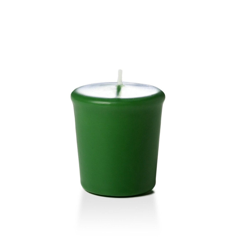 yummi Case of 54 15hr Hunter Green Votive Candles