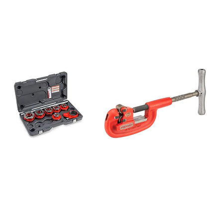 RIDGID Pipe Threading and Cutting Tool Set