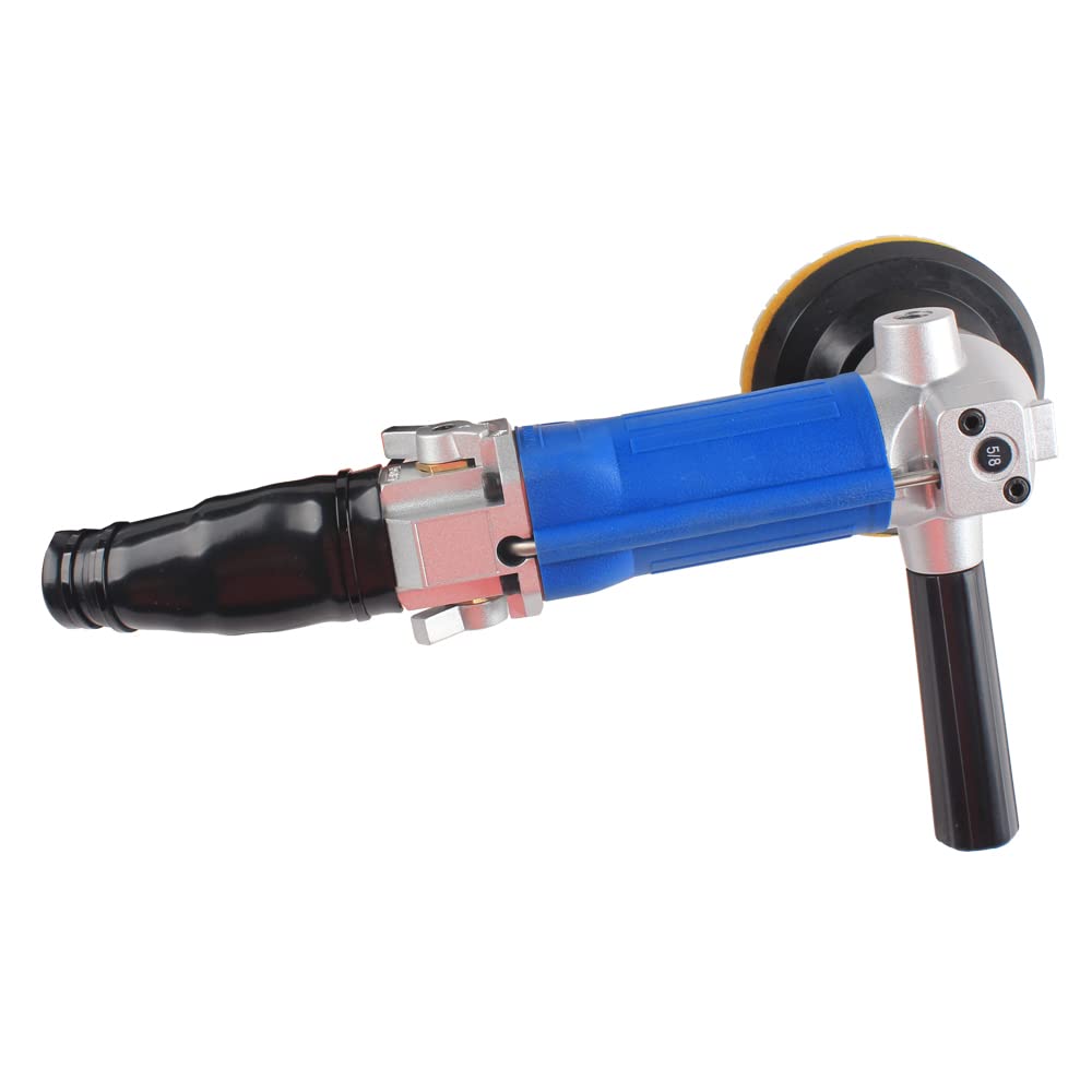 Raizi Granite Air Wet Polisher with Back-up Pad Enhanced Edition (Rear Exhaust Polisher)