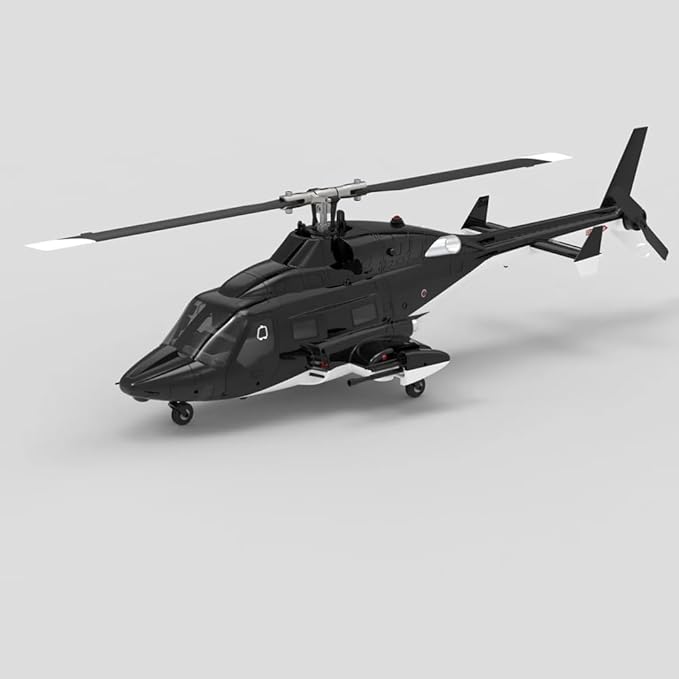Yu Xiang F02S AirWolf 1/34 Scale Electric RC Helicopter With GPS Intelligent Flight Control System &amp Optical Flow Positioning - Outdoor Remote Control Helicopter RTF For Beginners Adult