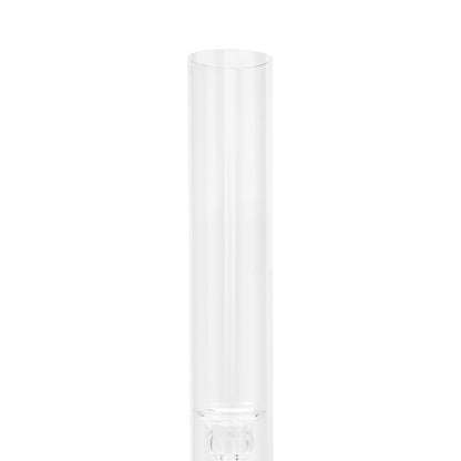 4 Pcs Acrylic Candelabra Centerpieces with Crystal Beaded, 5 Arm Clear Crystal Candlesticks Holder for Wedding, Candelabra Centerpiece Stands with Removable Lampshade for Party