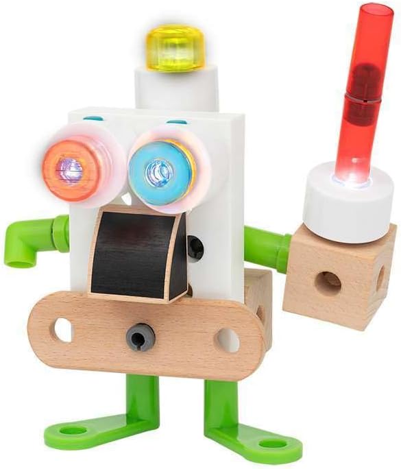 BRIO 34593 Builder Light Set | Wooden Toy Train Set for Kids Age 3 and Up