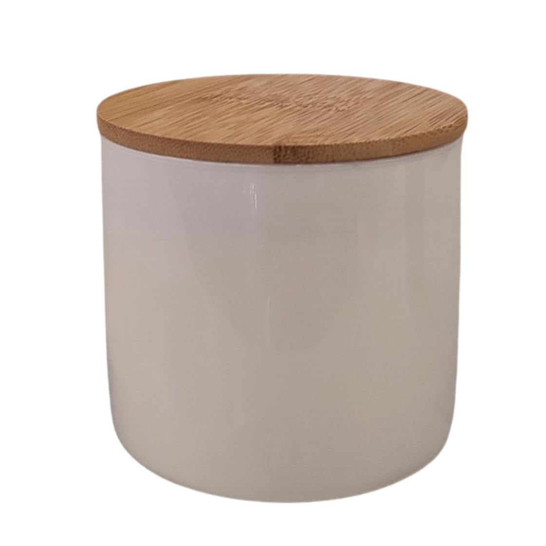 LiveYoung Candle Co. Floral Scent Options, White Glass Tumbler Candle with Bamboo Lid, Clean Burning Soy Wax Home Fragrance, Small & Large Sizes (16 oz, Sea Salt & Orchid)