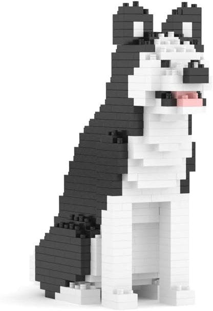 JEKCA Husky Mini 01S | Mini Dog Plastic Building Blocks | Age 14+