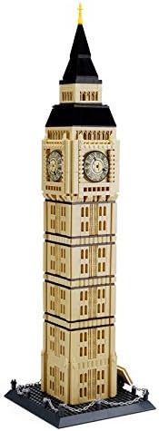 Apostrophe Games Big Ben Building Block Set (1664 Pieces) London's Big Ben Clock Tower Famous Landmark Series - Architecture Model for Kids and Adults
