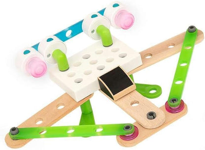 BRIO 34593 Builder Light Set | Wooden Toy Train Set for Kids Age 3 and Up