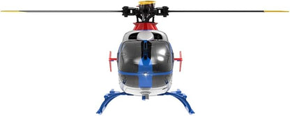 RC ERA C123 EC135 6CH RC Helicopter 1/36 Scale Military Aircraft Single-Rotor Gyroscopic Stabilization with Altitude Hold/One-Key Take Off for Beginners &amp Adults -RTF/2 Battery