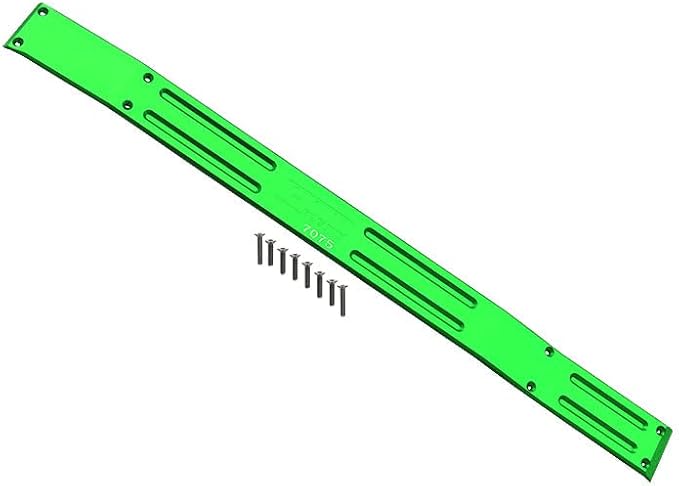 Aluminum 7075-T6 Chassis Plate for Traxxas 1:5 XRT 8S Monster Truck 78086-4 Upgrade Parts - Green