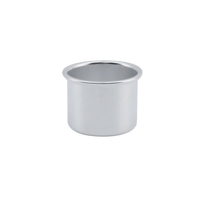 Pastlla 30Pcs Candle Cups Holders, 0.7 x 1 Inch Aluminum Metal Candlestick Holder Cup, Candle Inserts Drip Protectors for Wax Dripping Jar Candle Ramadan Valentine Christmas, Gold & Platinum (Silver