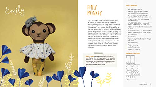 Handmade Animal Dolls: 20 Simple Sewing Patterns for Stylish Toys